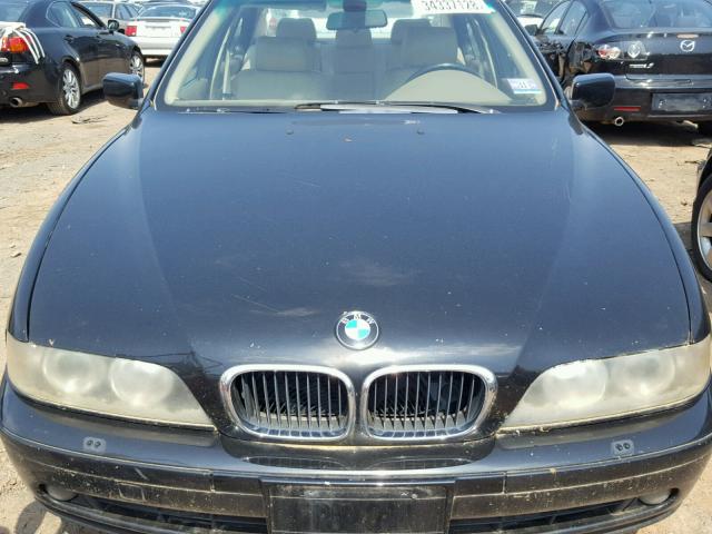 WBADT63412CH97533 - 2002 BMW 530 I AUTO BLACK photo 7