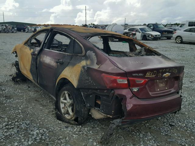 1G1ZB5ST6GF220569 - 2016 CHEVROLET MALIBU LS Qırmızı foto 3