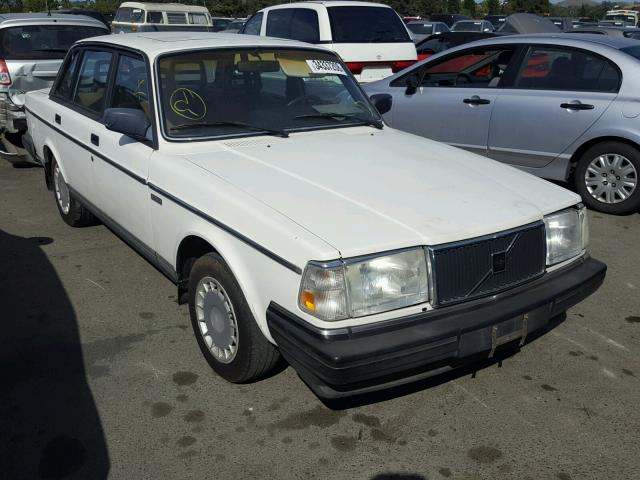 YV1AA8848L1388465 - 1990 VOLVO 240 BASE WHITE photo 1