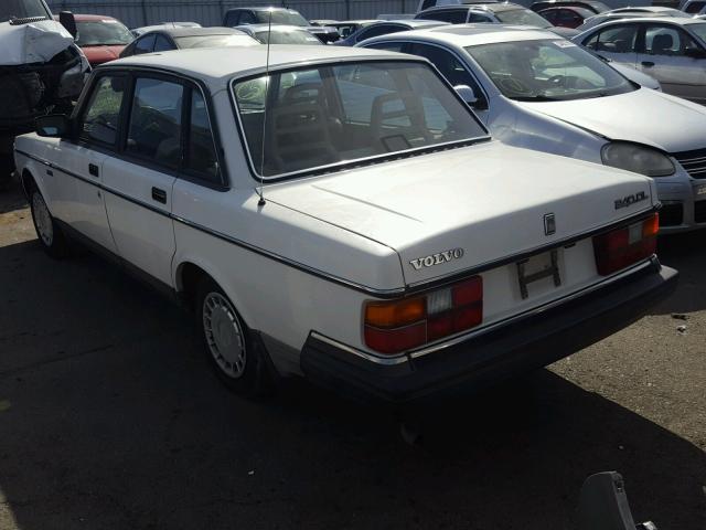 YV1AA8848L1388465 - 1990 VOLVO 240 BASE WHITE photo 3