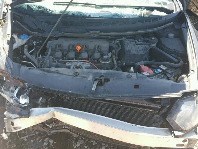 2HGFG1A81BH509658 - 2011 HONDA CIVIC GRAY photo 7