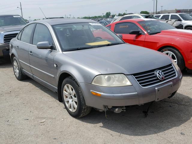 WVWPD63BX3P255883 - 2003 VOLKSWAGEN PASSAT GLS GRAY photo 1