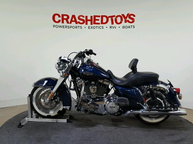 1HD1FRM1XDB645337 - 2013 HARLEY-DAVIDSON FLHRC ROAD BLUE photo 5