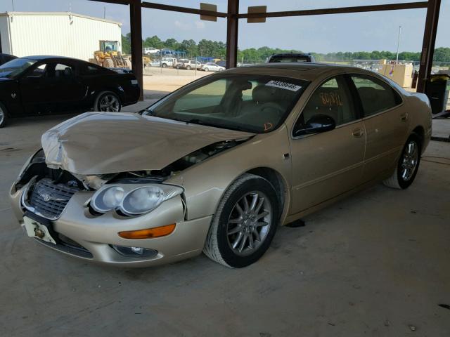 2C3HE66G81H614467 - 2001 CHRYSLER 300M GOLD photo 2