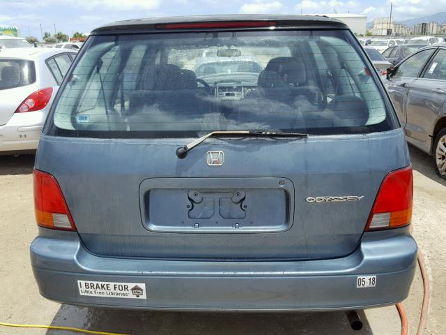 JHMRA184XSC026803 - 1995 HONDA ODYSSEY LX BLUE photo 9