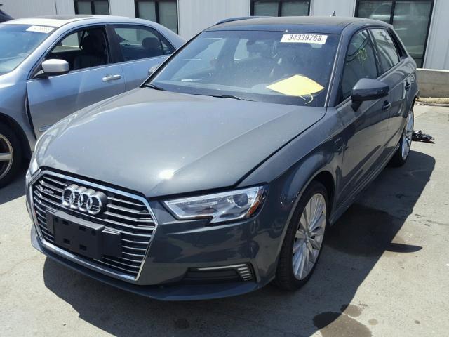 WAUUPBFF2HA146021 - 2017 AUDI A3 E-TRON GRAY photo 2