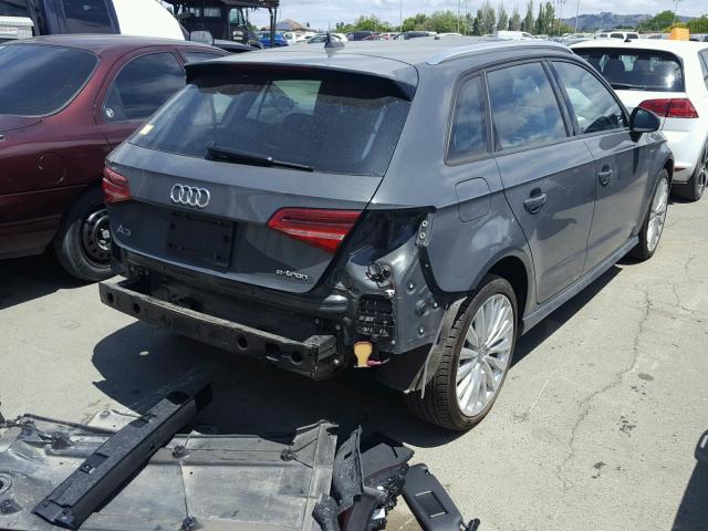 WAUUPBFF2HA146021 - 2017 AUDI A3 E-TRON GRAY photo 4