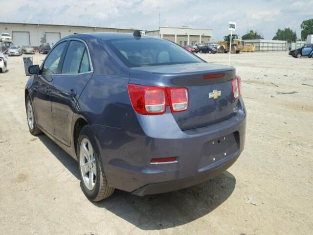 1G11B5SA5DF339446 - 2013 CHEVROLET MALIBU LS BLUE photo 3