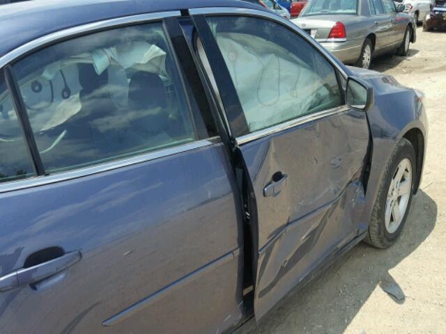 1G11B5SA5DF339446 - 2013 CHEVROLET MALIBU LS ლურჯი ფოტო 9