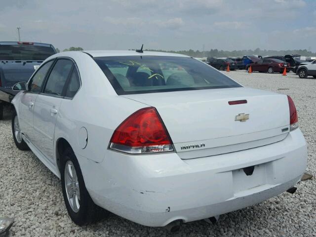 2G1WF5E39D1119824 - 2013 CHEVROLET IMPALA LS WHITE photo 3