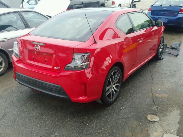 JTKJF5C72E3087987 - 2014 TOYOTA SCION TC 红色 照片 4