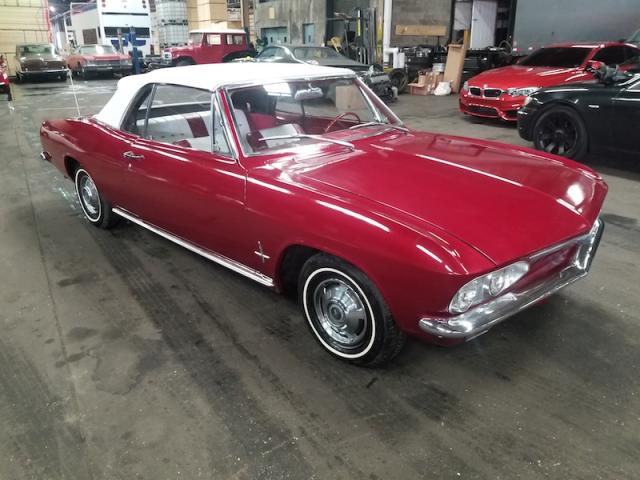 105676W188613 - 1966 CHEVROLET CORVAIR RED photo 2