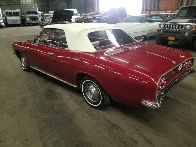 105676W188613 - 1966 CHEVROLET CORVAIR RED photo 4