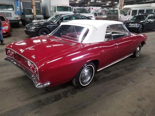105676W188613 - 1966 CHEVROLET CORVAIR RED photo 5