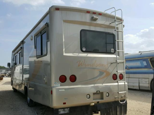 5B4MP67G623355295 - 2003 FORS MOTORHOME GRAY photo 3