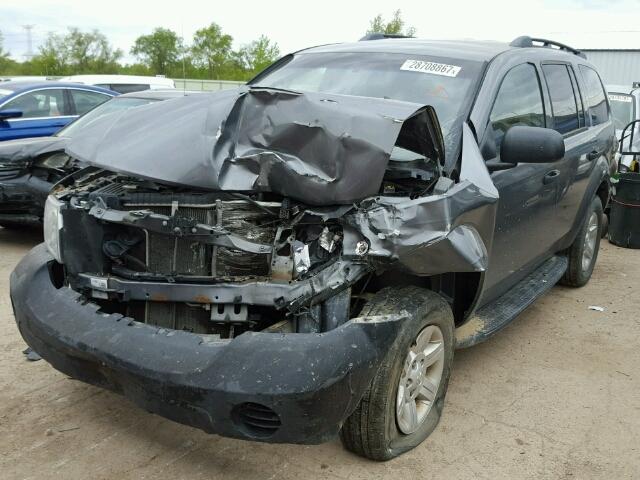 1D8HB38N08F114301 - 2008 DODGE DURANGO SX GRAY photo 2