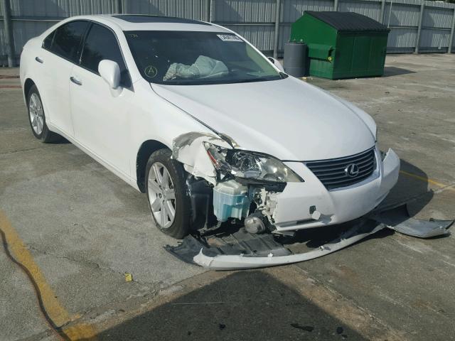 JTHBJ46G572106197 - 2007 LEXUS ES350 WHITE photo 1