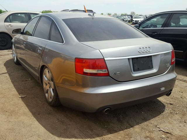 WAUDG74F16N035580 - 2006 AUDI A6 3.2 QUA GRAY photo 3