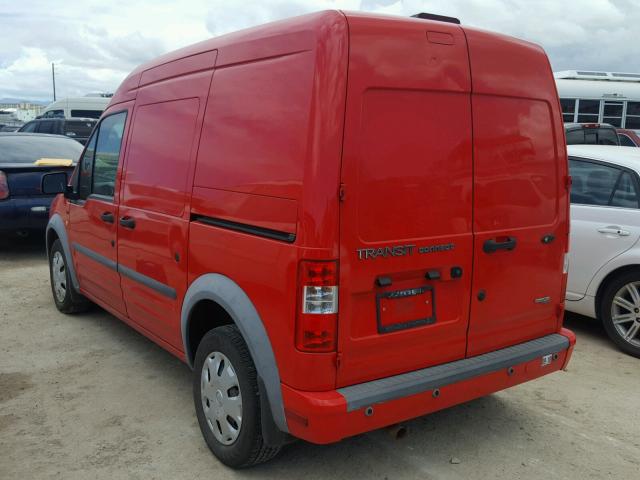 NM0LS7BN3DT156947 - 2013 FORD TRANSIT CO RED photo 3