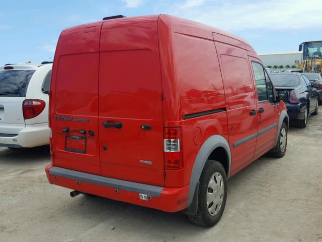NM0LS7BN3DT156947 - 2013 FORD TRANSIT CO RED photo 4