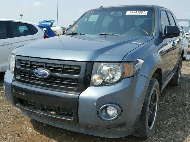 1FMCU9DG8BKA18018 - 2011 FORD ESCAPE XLT BLUE photo 9