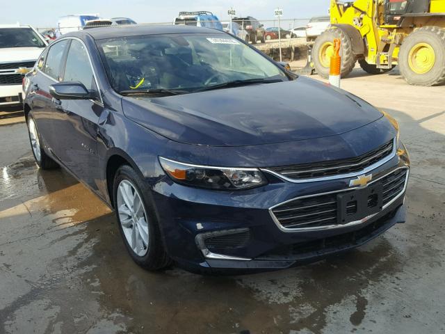 1G1ZD5ST7JF148783 - 2018 CHEVROLET MALIBU LT BLACK photo 1