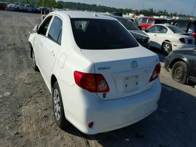 JTDBU4EE4AJ063235 - 2010 TOYOTA COROLLA WHITE photo 3