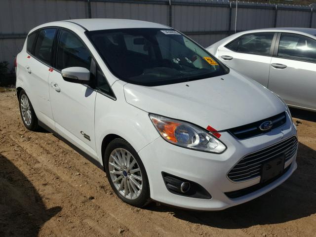 1FADP5CU0DL549393 - 2013 FORD C-MAX PREM WHITE photo 1