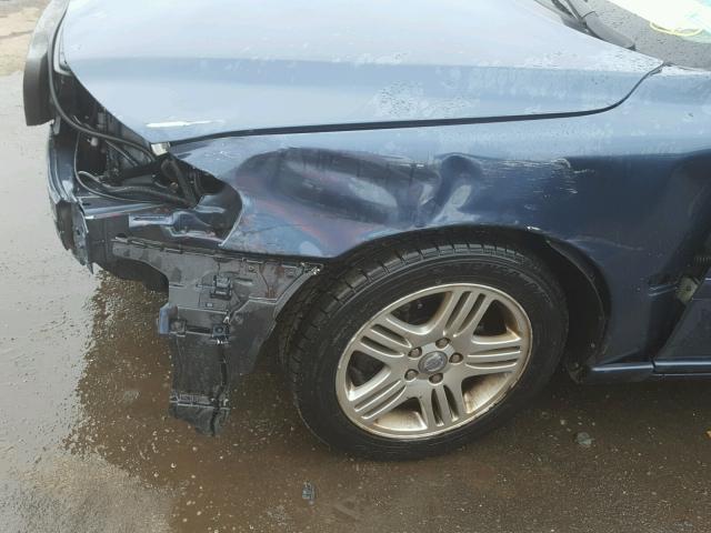 YV1RS592672624039 - 2007 VOLVO S60 2.5T BLUE photo 9