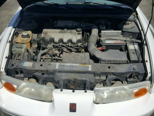 1G8ZF52831Z300886 - 2001 SATURN SL WHITE photo 7