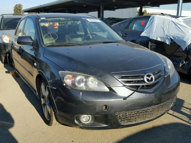 JM1BK343651324080 - 2005 MAZDA 3 HATCHBAC CHARCOAL photo 1