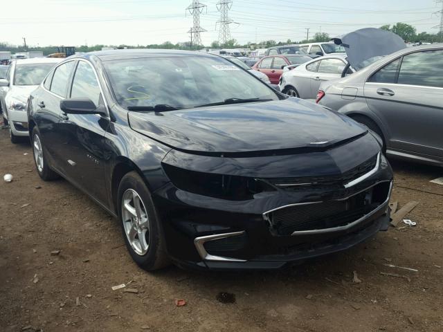 1G1ZB5ST1GF240406 - 2016 CHEVROLET MALIBU LS BLACK photo 1