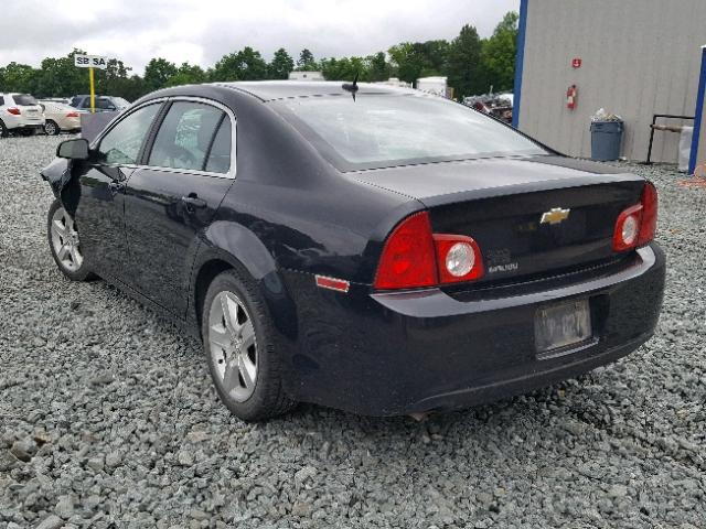 1G1ZB5E12BF210267 - 2011 CHEVROLET MALIBU LS 黑色 照片 3