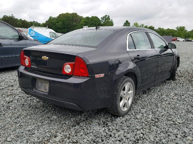 1G1ZB5E12BF210267 - 2011 CHEVROLET MALIBU LS 黑色 照片 4