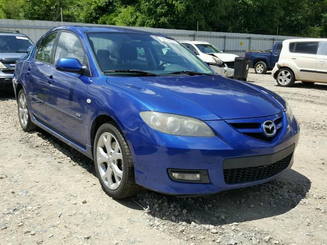 JM1BK323471651048 - 2007 MAZDA 3 S BLUE photo 1