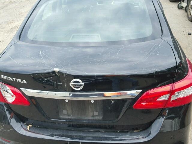 3N1AB7AP4GY269897 - 2016 NISSAN SENTRA S BLACK photo 9