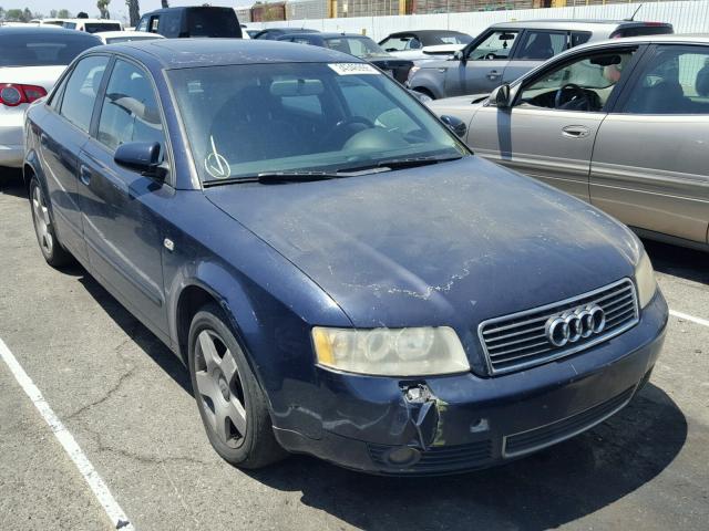 WAUJC68E34A243328 - 2004 AUDI A4 1.8T BLUE photo 1