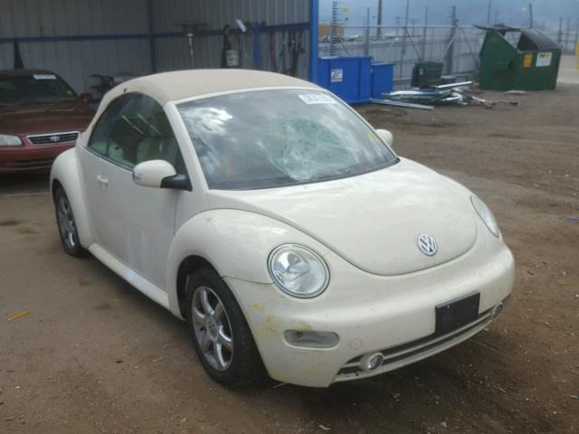 3VWCM31Y74M324165 - 2004 VOLKSWAGEN NEW BEETLE Qəhvəyi foto 1