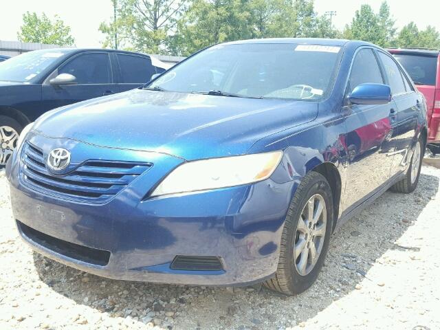 4T1BK46K79U080028 - 2009 TOYOTA CAMRY SE BLUE photo 2