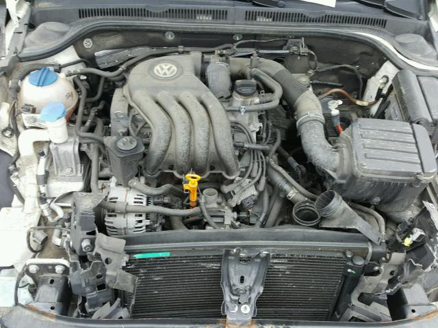 3VW1K7AJ2CM360786 - 2012 VOLKSWAGEN JETTA BASE 白色 照片 7