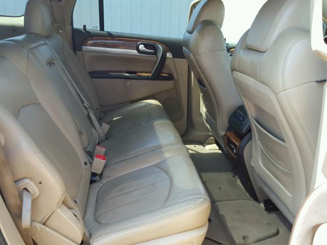 5GAEV23748J174883 - 2008 BUICK ENCLAVE CX BLACK photo 6