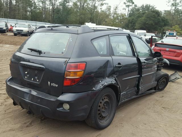 5Y2SL628X4Z407993 - 2004 PONTIAC VIBE BLACK photo 4