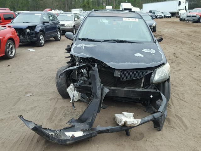 5Y2SL628X4Z407993 - 2004 PONTIAC VIBE BLACK photo 9