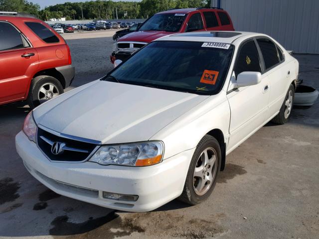 19UUA56772A032023 - 2002 ACURA 3.2TL WHITE photo 2