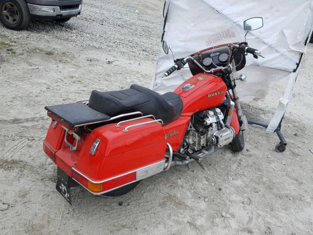 1HFSC1400EA002936 - 1984 HONDA GL1200 RED photo 4