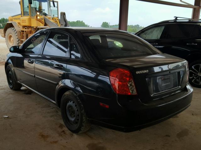 KL5JD56Z07K490312 - 2007 SUZUKI FORENZA BA BLACK photo 3