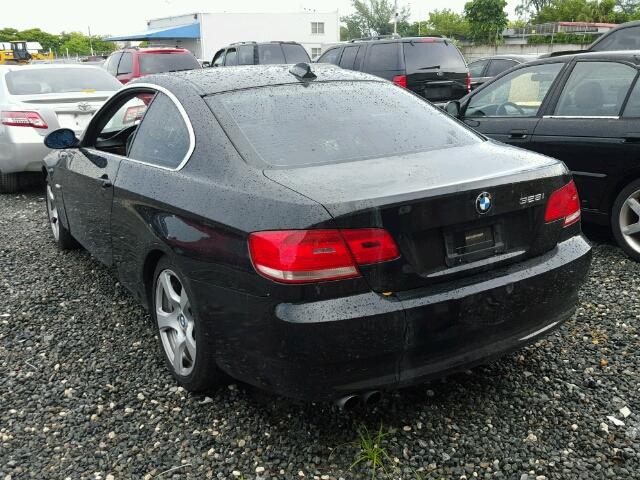 WBAWB33548P134944 - 2008 BMW 328I BLACK photo 3