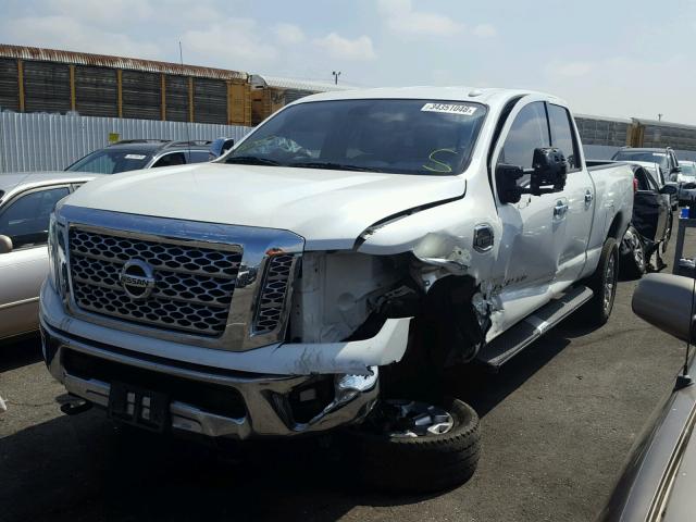 1N6BA1F48GN504747 - 2016 NISSAN TITAN XD S WHITE photo 2