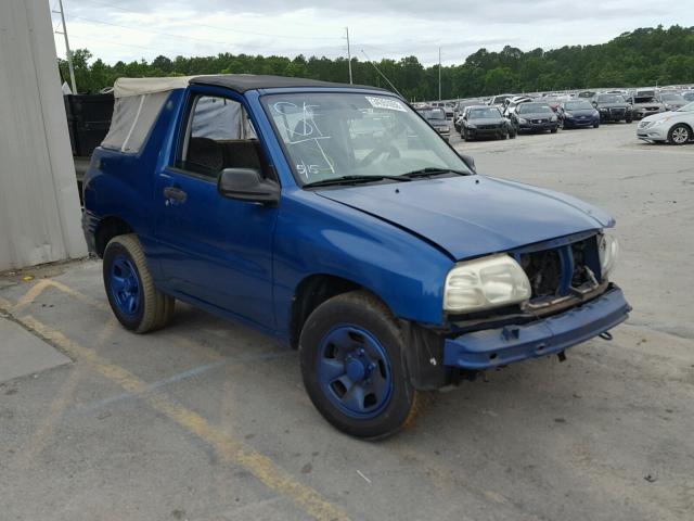 2S3TC52C616110649 - 2001 SUZUKI VITARA JLS BLUE photo 1