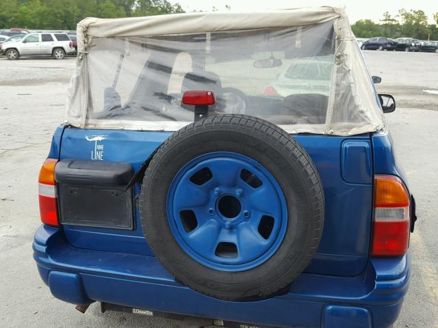 2S3TC52C616110649 - 2001 SUZUKI VITARA JLS BLUE photo 9